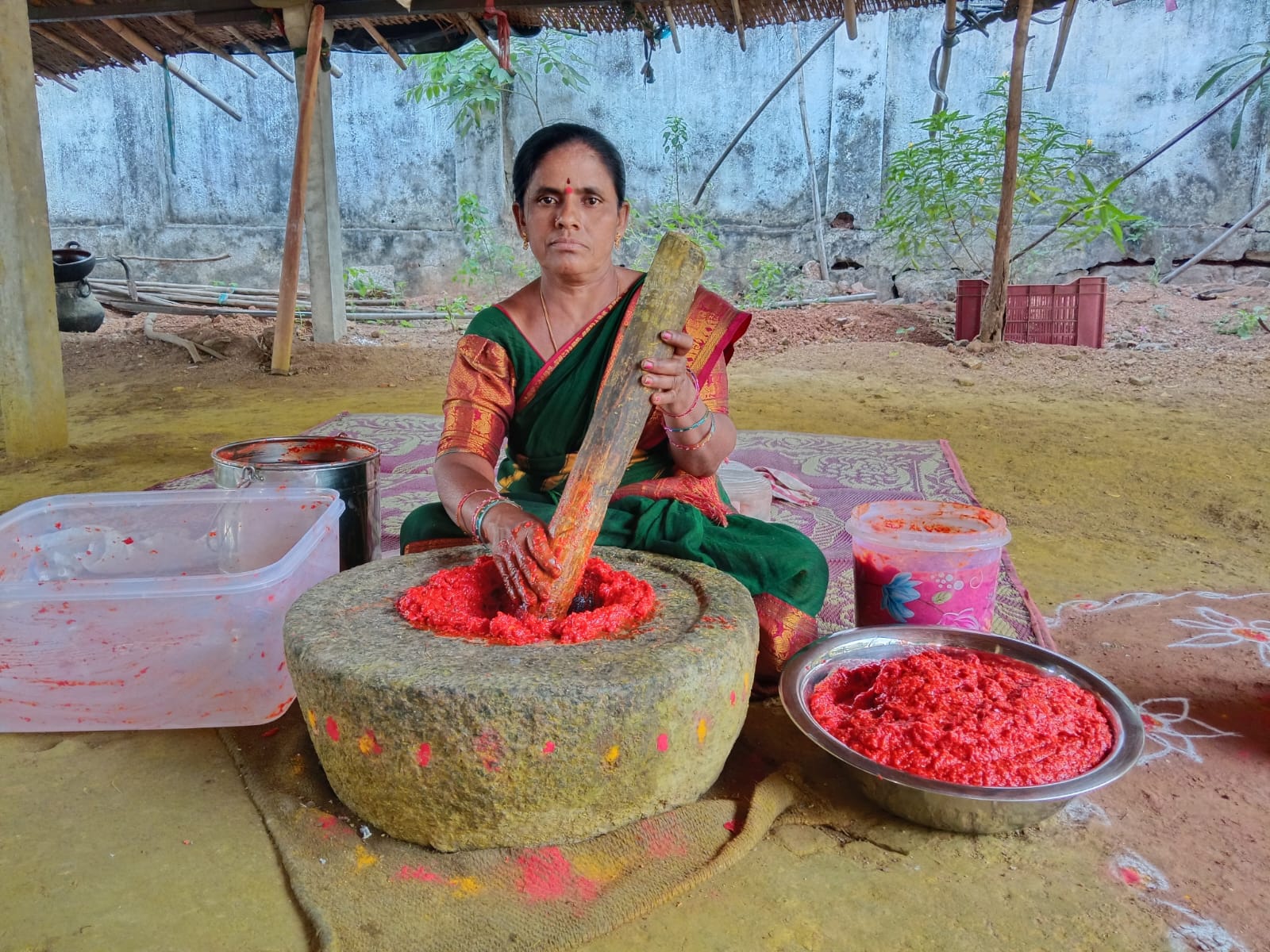 Lachava — traditional Telangana pickles